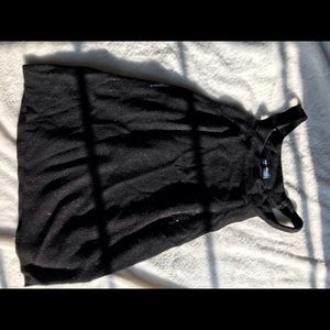 Brandy classic black cropped tank